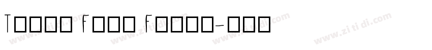 Thats Font Folks字体转换